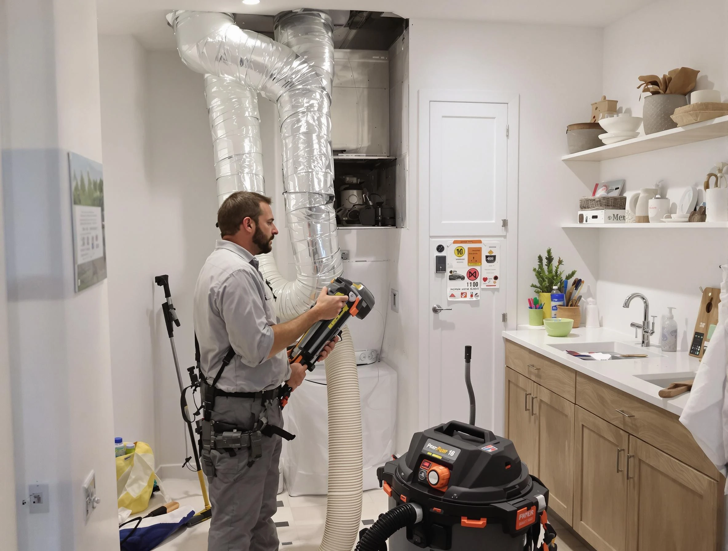 Clogged Dryer Vent Cleaning in West Pleasant View