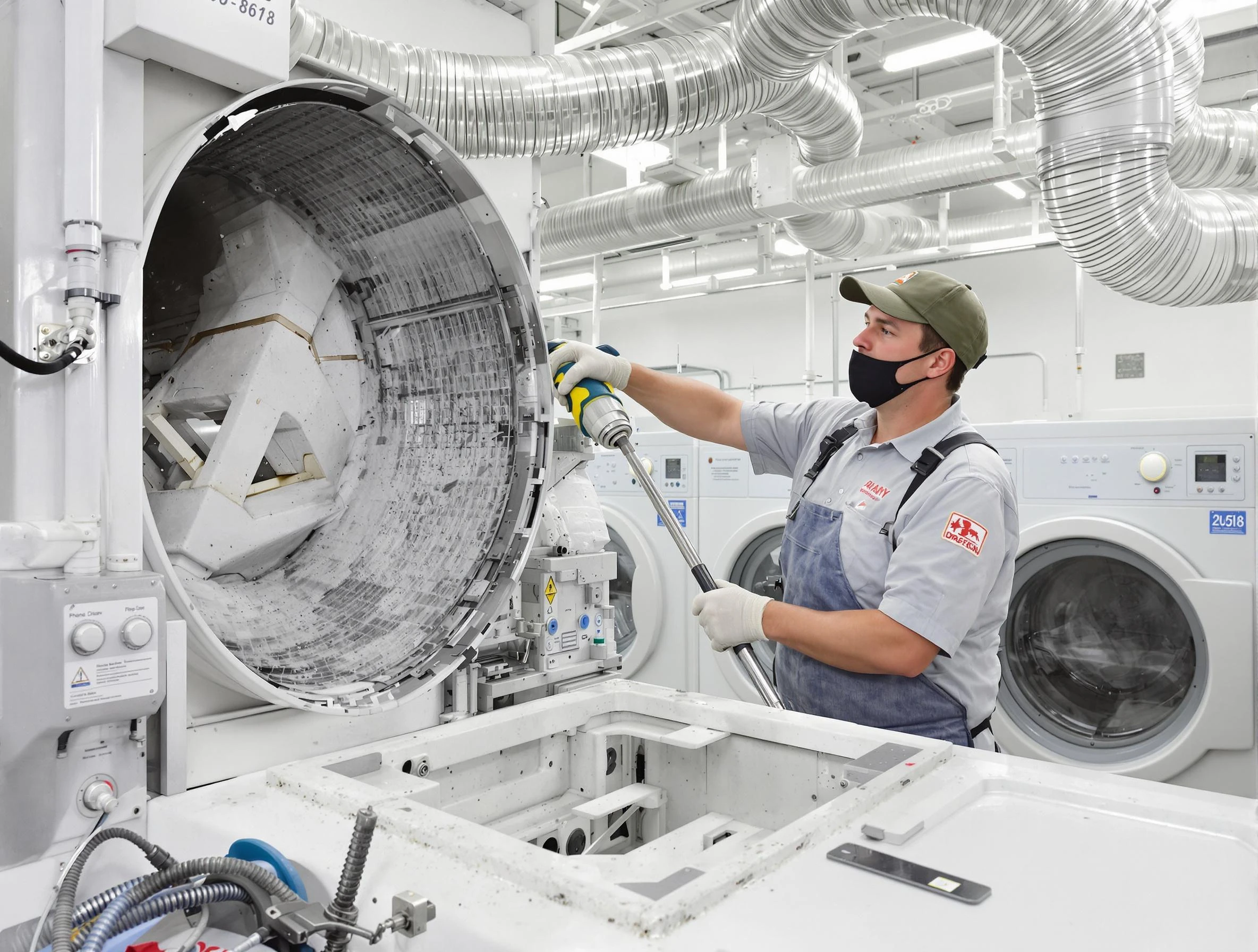 Commercial Dryer Vent Cleaning in West Pleasant View
