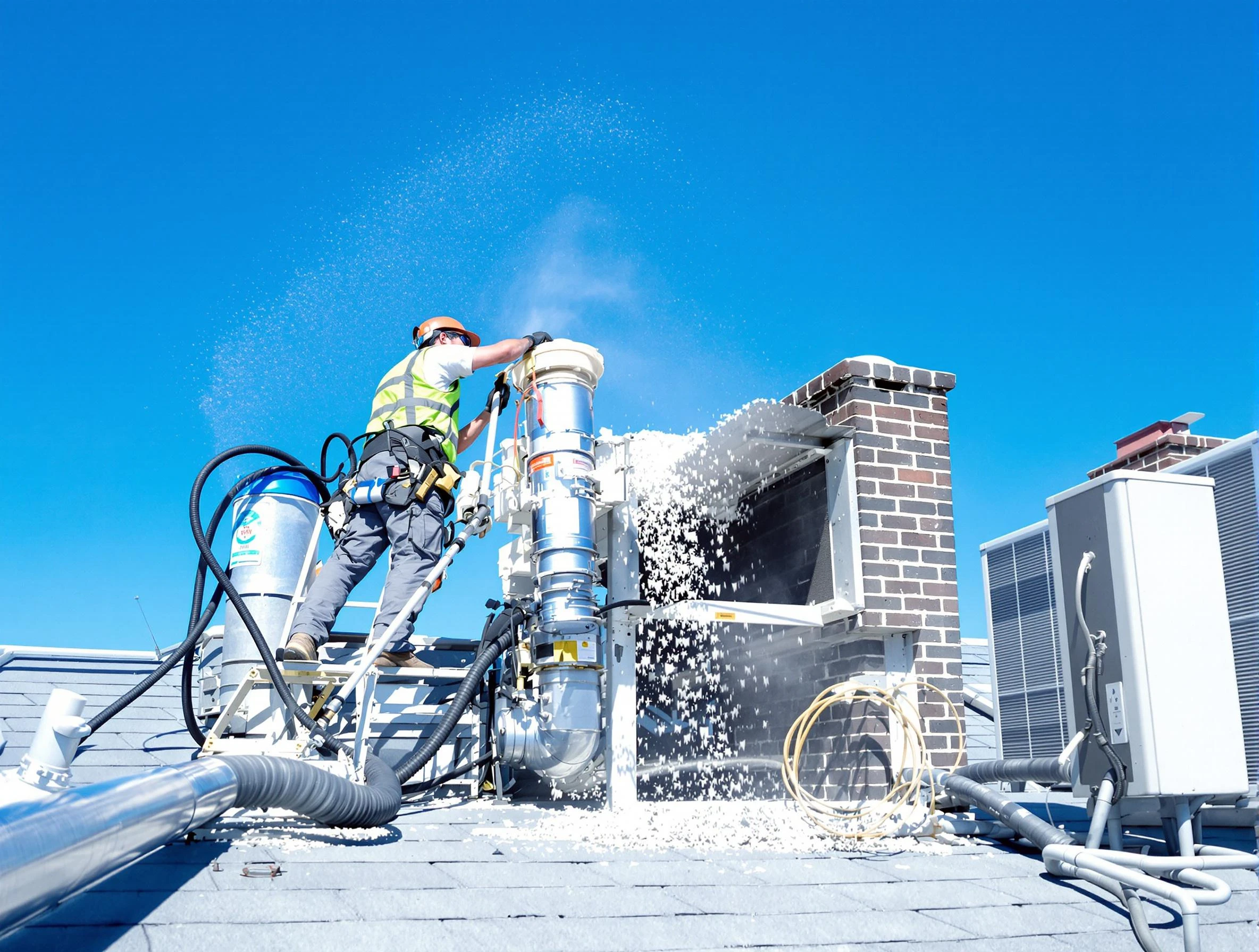 Expert roof dryer vent cleaning by West Pleasant View Dryer Vent Cleaning in West Pleasant View