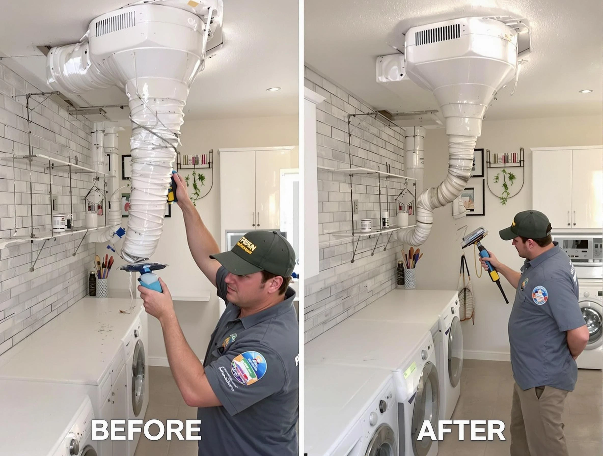 Professional dryer exhaust vent cleaning by West Pleasant View Dryer Vent Cleaning in West Pleasant View