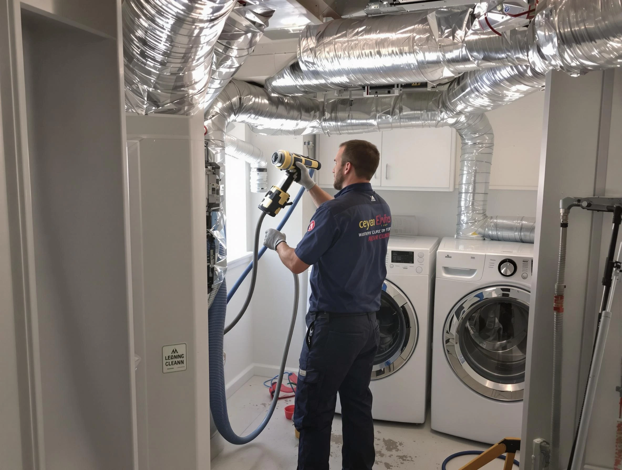 West Pleasant View Dryer Vent Cleaning specialist using advanced equipment for thorough duct cleaning in West Pleasant View